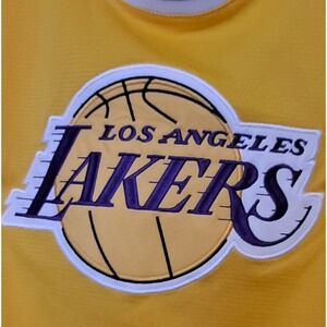 Los Angeles Lakers Jersey Mens Large Yellow‎ Purple Sleeveless Tank